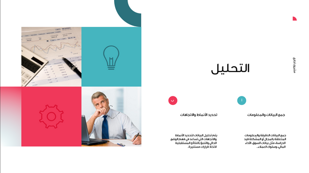 قالب عرض تقديمي بوربوينت عرض مشروع تجاري -14 شريحة