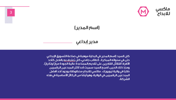عرض تقديمي - 14 شريحة - شركة حلول رقمية محترفة
