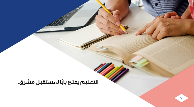 عرض تقديمي - 19 شريحة - اكاديمية تعليمية