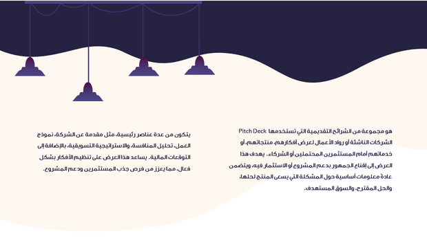 عرض تقديمي للشركات الناشئة 13 شريحة PITCH DECK