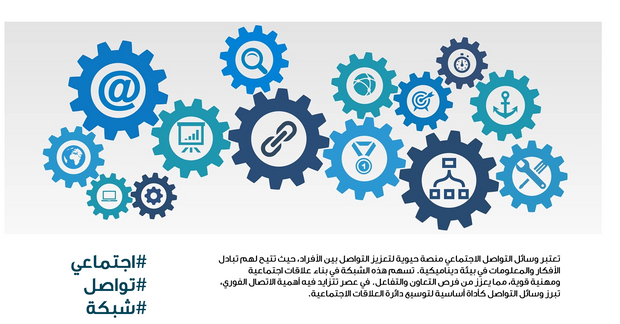 عرض تقديمي - وسائل التواصل الاجتماعي  -30 شريحة