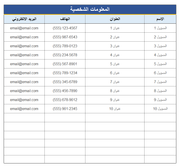 قالب اكسل احترافي متتبع قائمة المهام