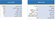 نموذج راتب موظف Pay slip