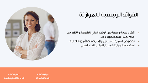 ملف بوربوينت - عرض الميزانية والتنبؤ المالي- 19 سلايد