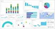 Data analysis service via Powerbi